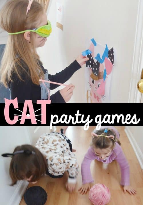 Cat Party Games and Cat Birthday Ideas