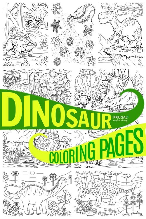 Dinosaur Coloring Pages