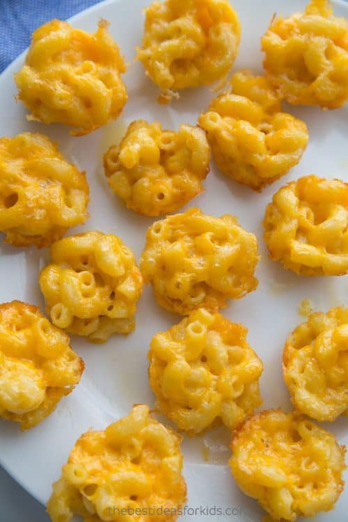 Mac & Cheese Bites | Easy Kids Lunch Ideas