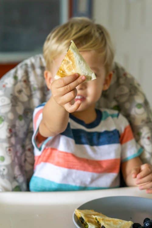 Kid Approved Broccoli Quesadillas