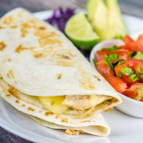 Mini Chicken Quesadillas | Easy & Simple Lunch Ideas