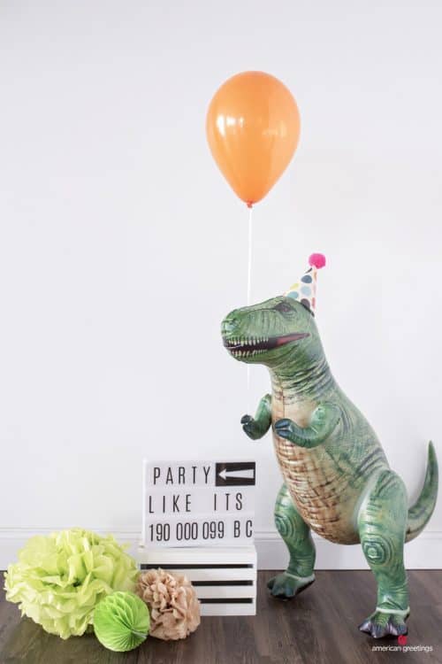 Inflatable Dinosaur Party Decor and Party Ideas 