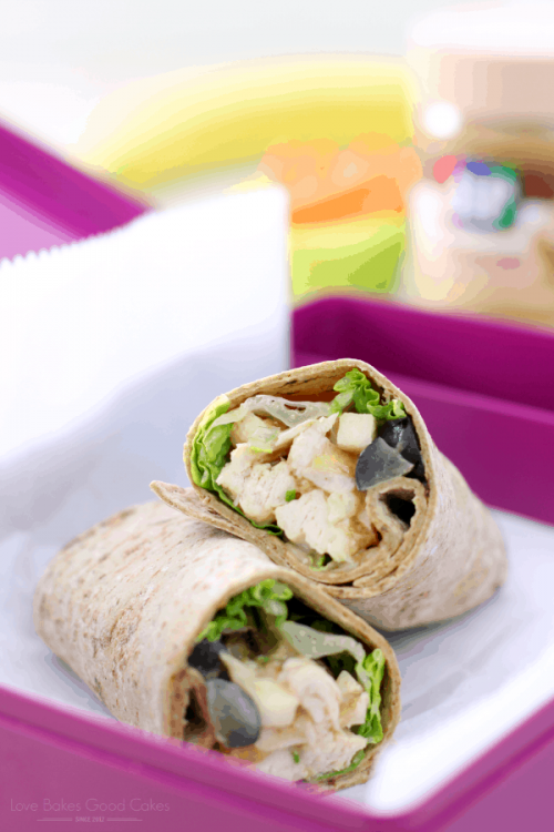 Apple Chicken Salad Wraps | Simple Lunch Ideas