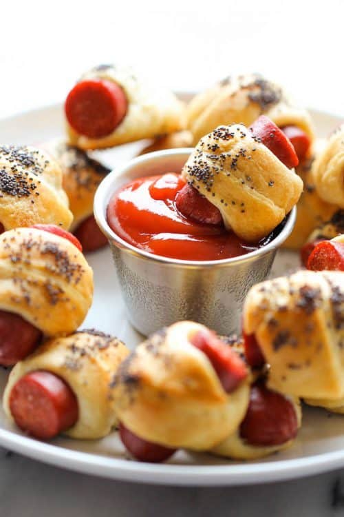 Classic Pigs in a Blanket | Quick and Simple Kids Lunch Ideas