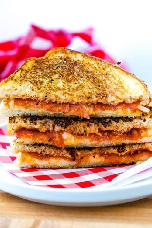 Grilled Cheese Pizza Recipe