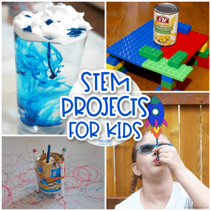 STEM Projects for Preschool, Elementary & Middle School