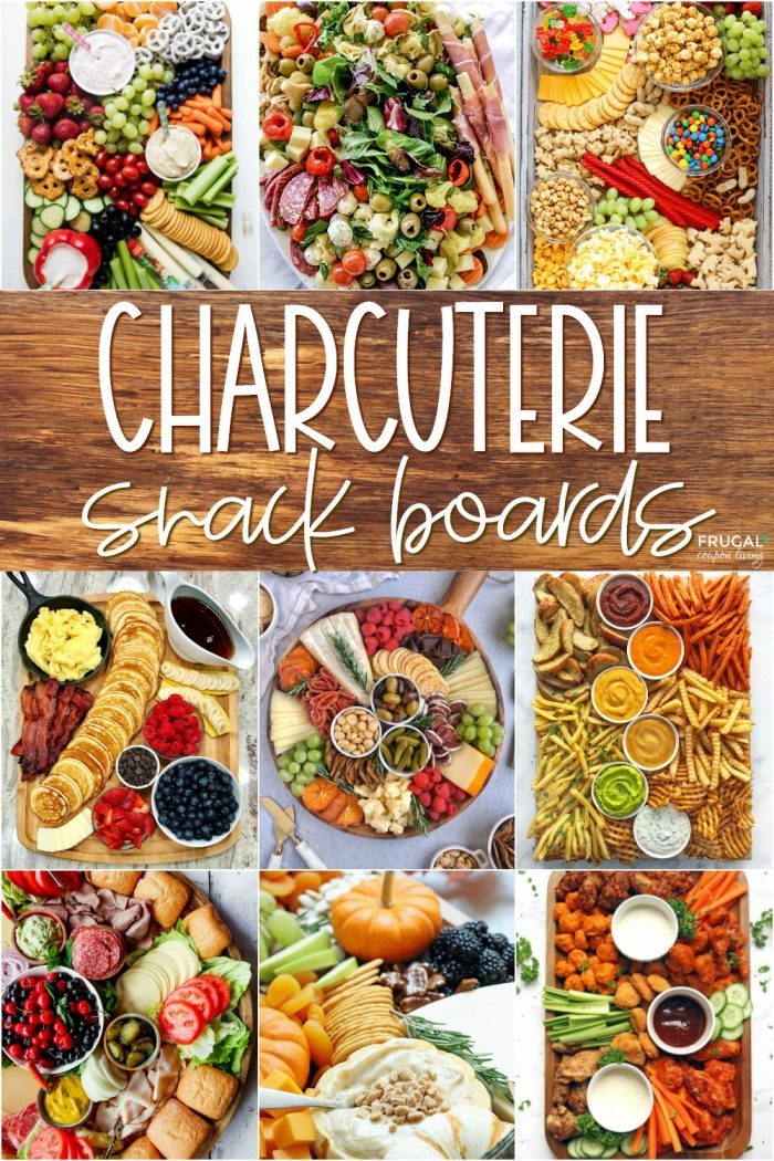 Easy Snack & Charcuterie Board Ideas