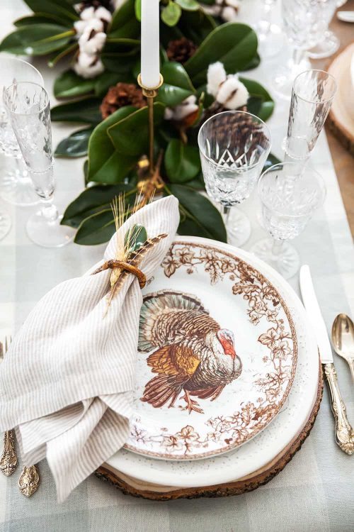 Spode Thanksgiving Place Settings