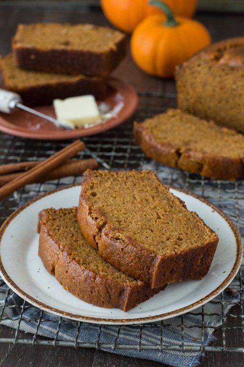 Copycat Starbucks Pumpkin Bread + Pumpkin Recipes