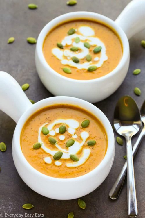 Coconut Curry Pumpkin Soup for Fall