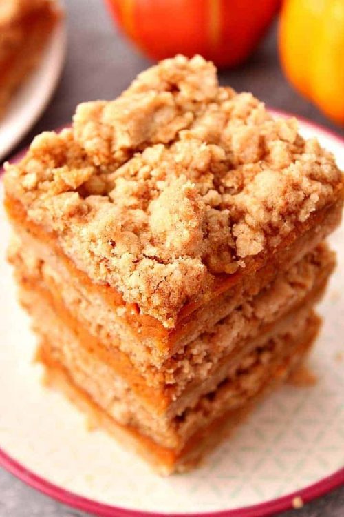 Pumpkin Pie Bars + Pumpkin Dessert Recipes