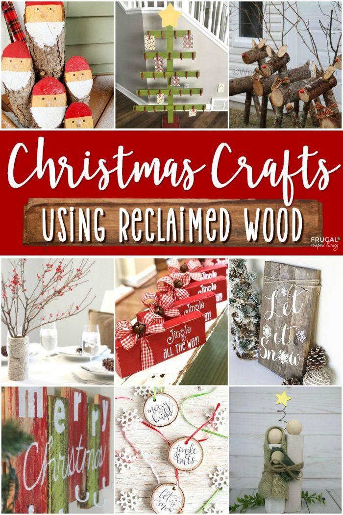 Reclaimed Wood Christmas Decorations