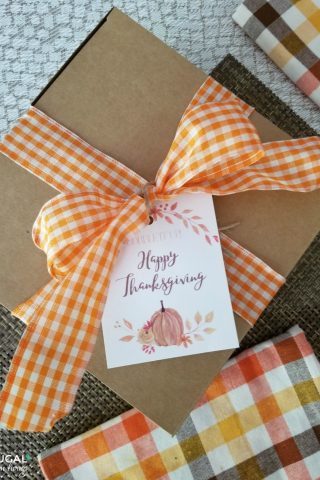 Thankgiving Gift Tag Printable Gobble It Up