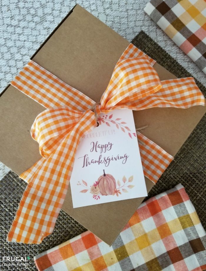 Thankgiving Gift Tag Printable Gobble It Up