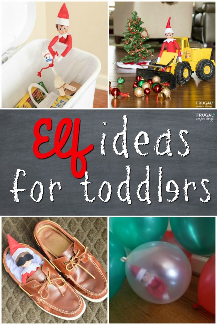 Elf on the Shelf Ideas for Toddlers