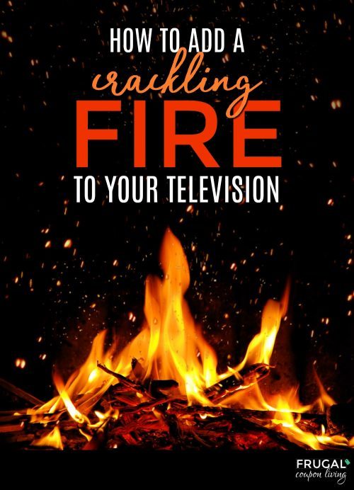 how to add a relaxing fireplace screensaver for TV with YouTube