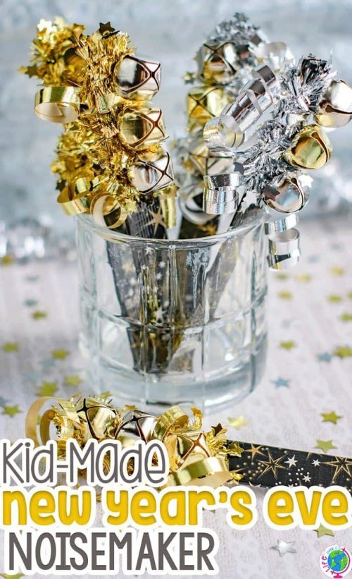 New Years Eve Noisemaker Craft for Kids