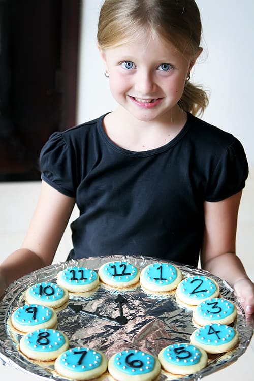 New Year's Eve Recipe Countdown Cookies