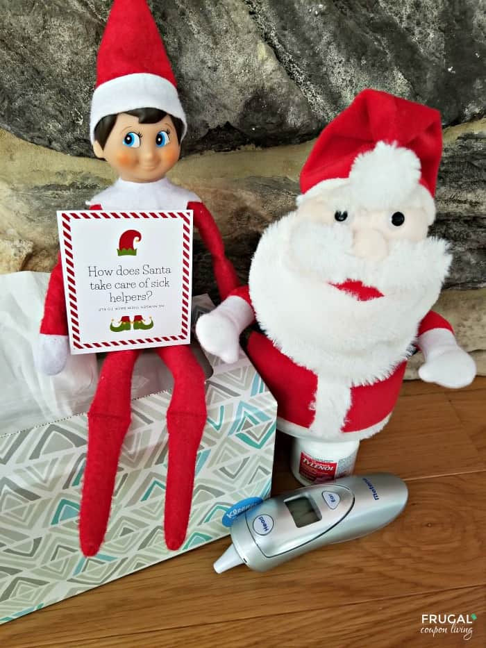 Santa Elf on the Shelf Jokes - 30 Days of Elf on a Shelf Jokes Cards