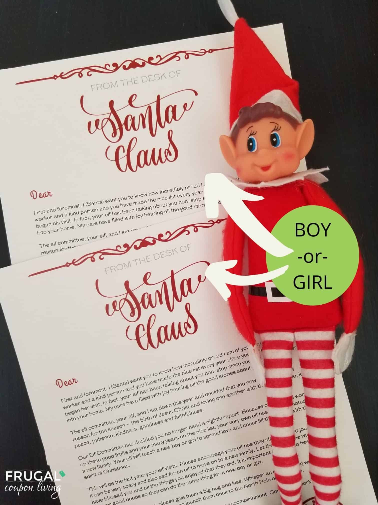 goodbye elf on the shelf letter