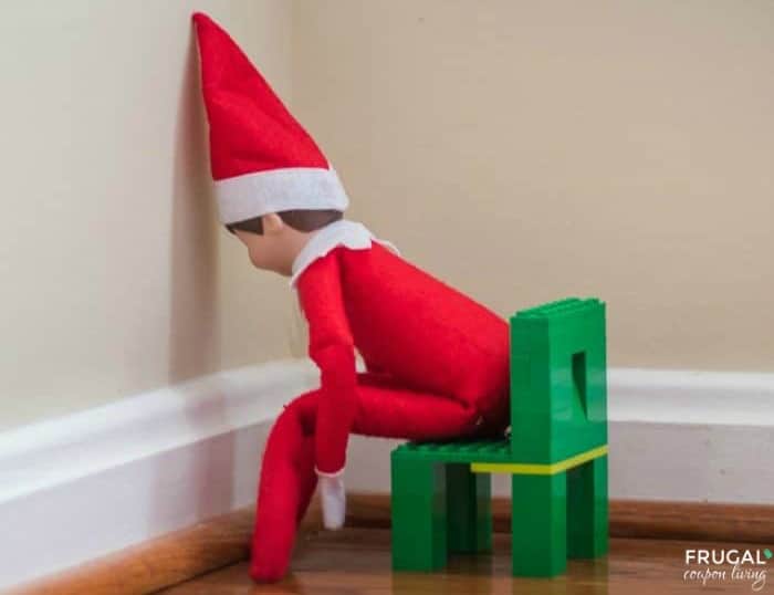 Elf on the Shelf Bad Idea Time Out