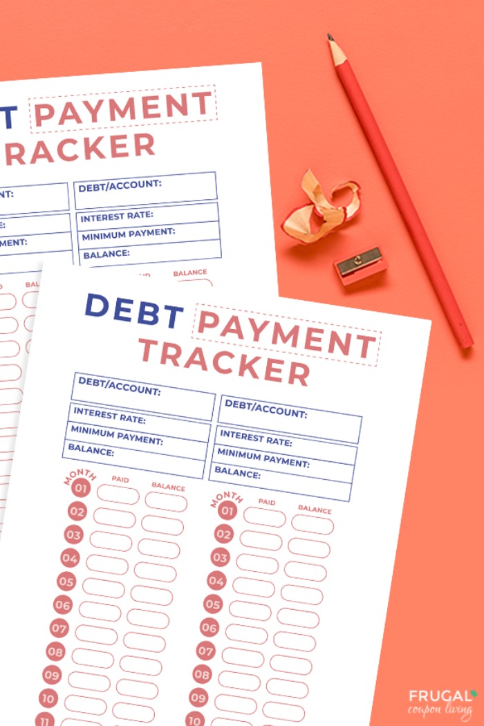 Debt Payoff Tracker Printable