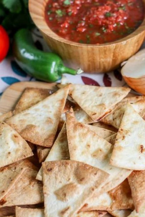 Air Fryer Tortilla Chips