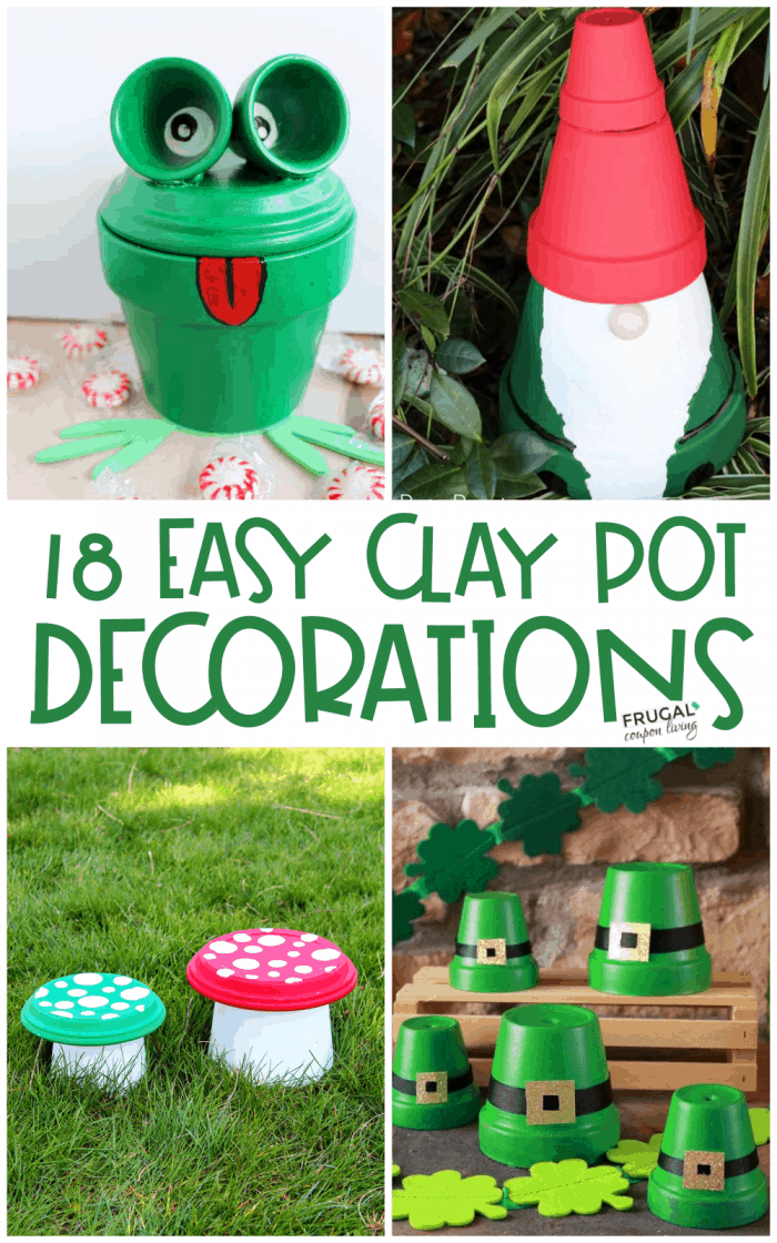 Everyday Clay Pot Decorations | Clay Pot Crafts for Every Season