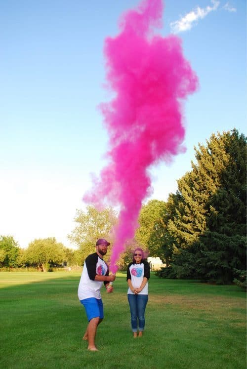 Gender Reveal Smoke Powder Cannons