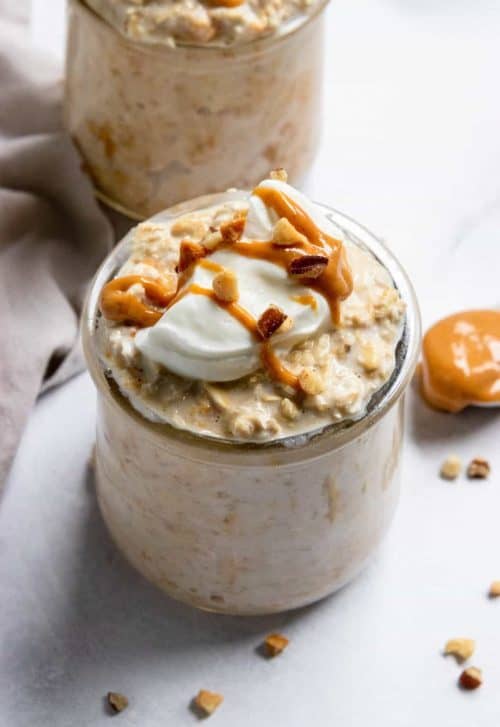 Peanut Butter Overnight Oats + Easy Breakfast Recipes for Adults