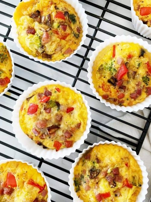 Healthy Prosciutto Egg Muffins + Simple Breakfast Ideas