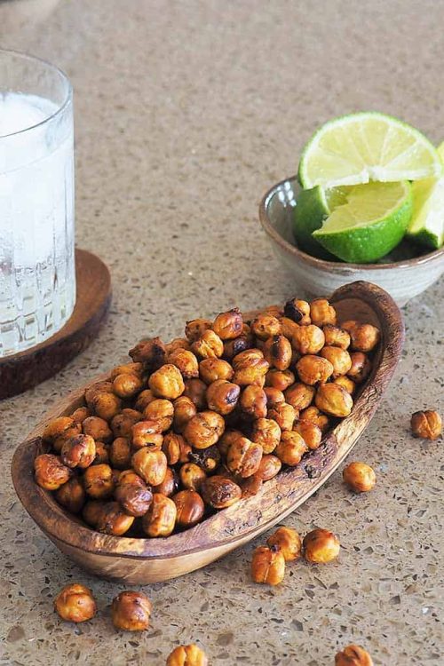 Spicy Roasted Chickpeas