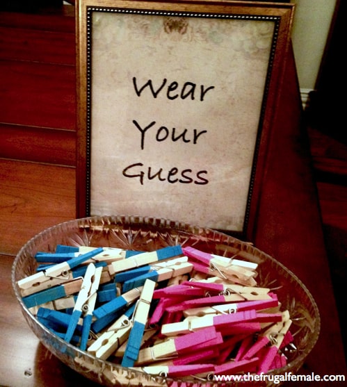 Wear Your Guess He or She Gender Reveal Ideas for a Party