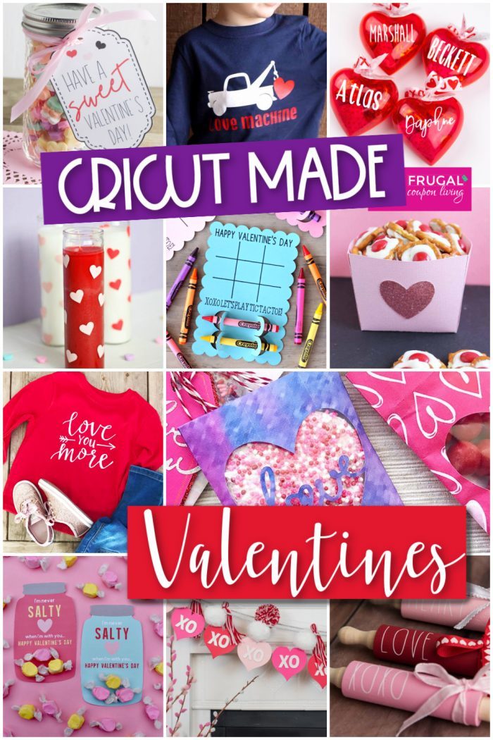 Valentine Cricut Ideas | Cricut Made Crafts and Valentine Gift Ideas