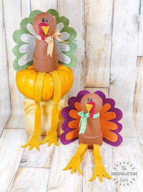 Thanksgiving Clay Pot Crafts | Turkey Craft Idea for Kids