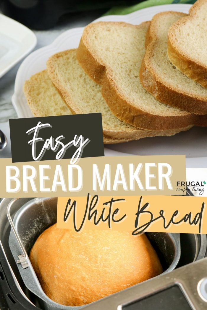 Easy White Bread - Bread Machine Recipe (Soft & Moist!)