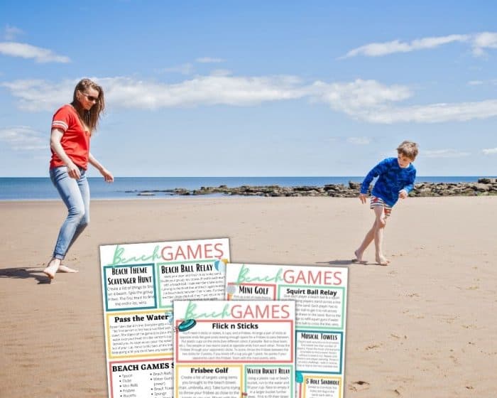 best beach games and activities list