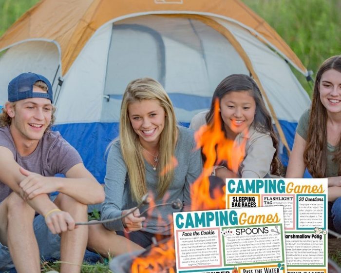 fun games tfor camping with family and friends