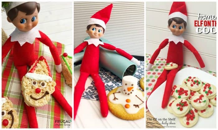 Elf on the Shelf Desserts