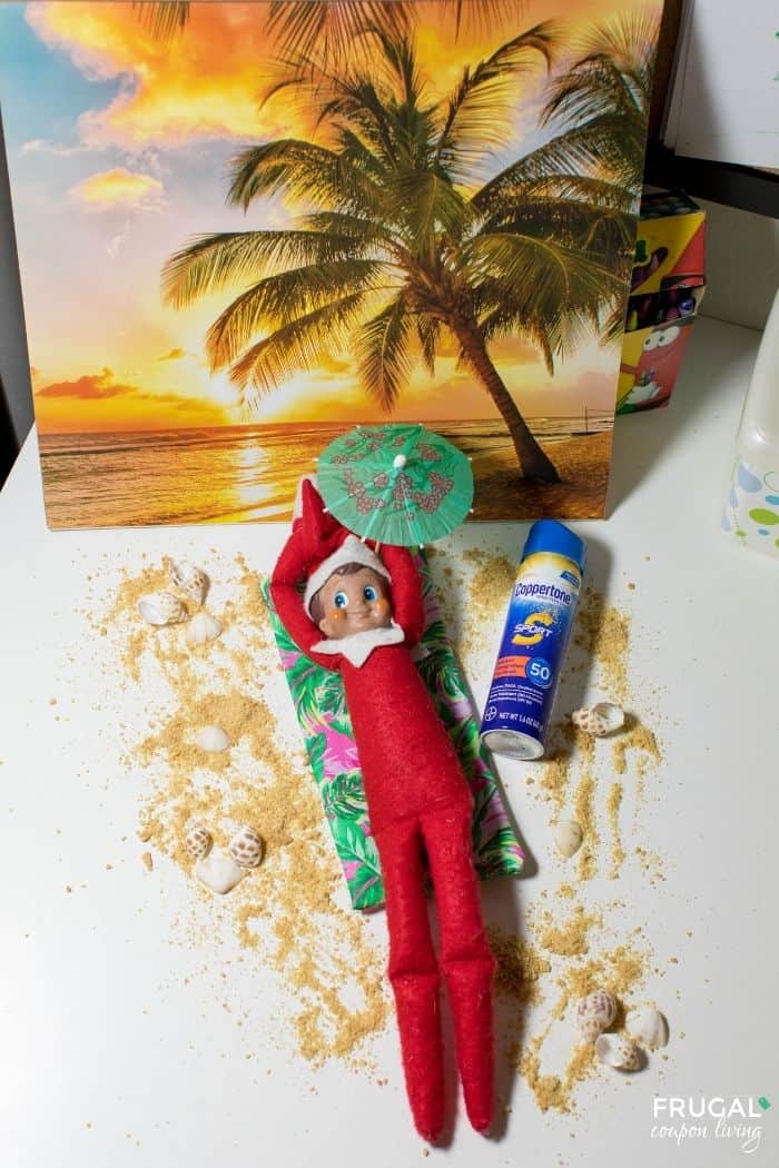 Elf on the Shelf Beach