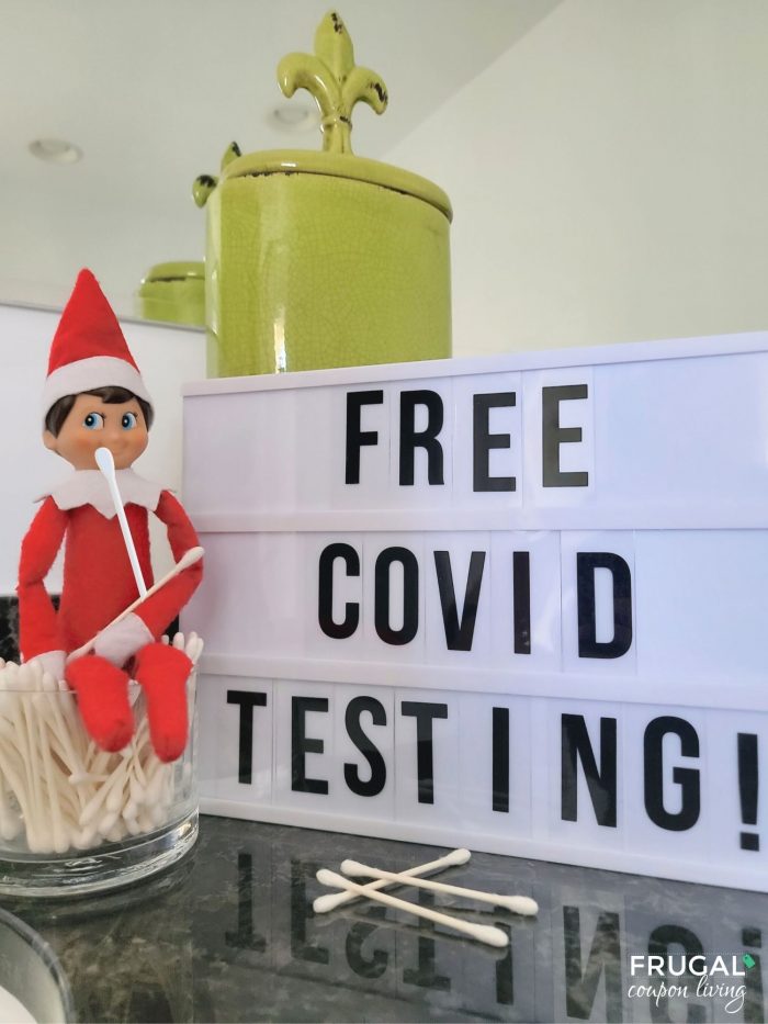 Elf on the Shelf COVID Test