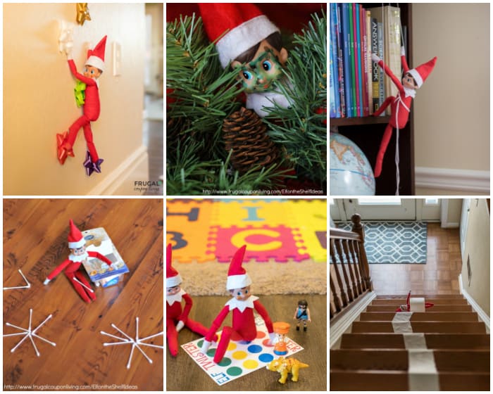 Lazy Elf on the Shelf Ideas