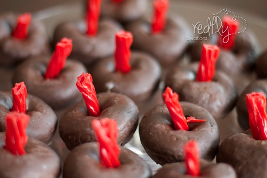 Donut Bombs Spy Party Food