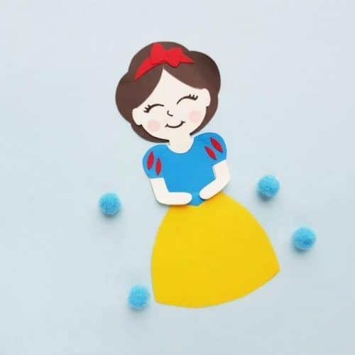 snow white princess party craft