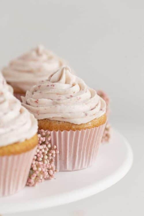 Strawberry Filled Cupcakes Recipe