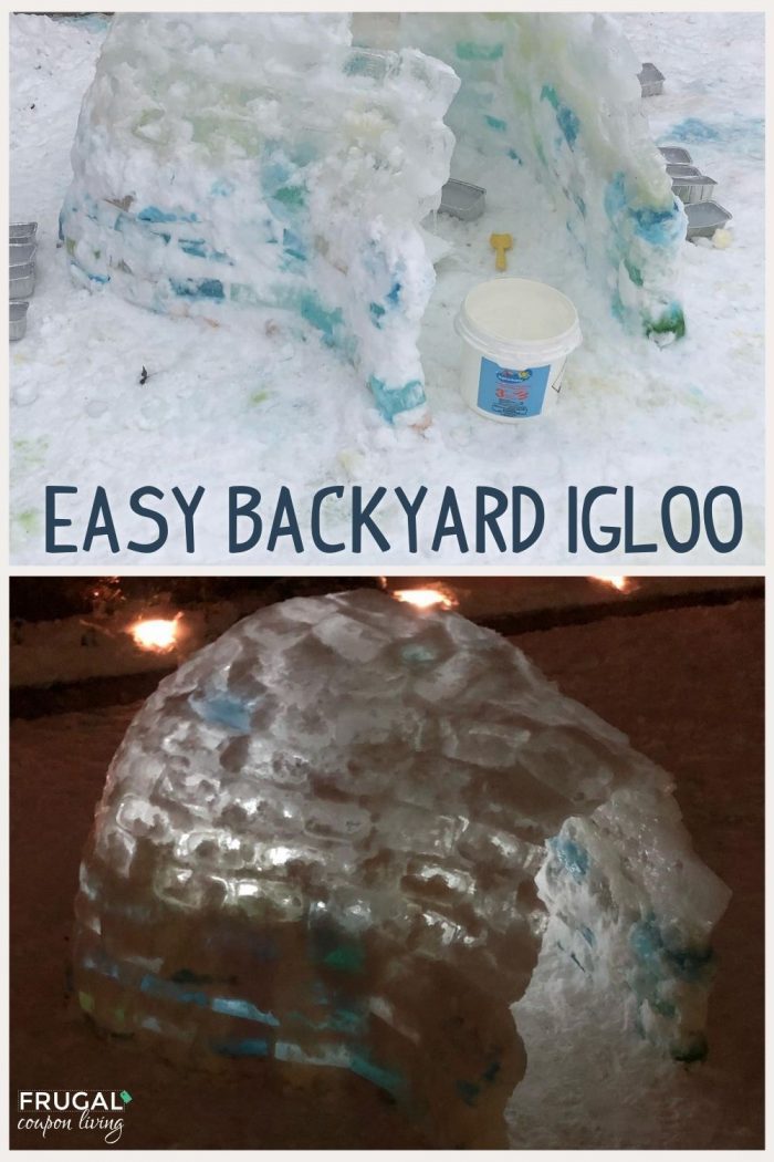 Easy Igloo - DIY Backyard Snow Cave