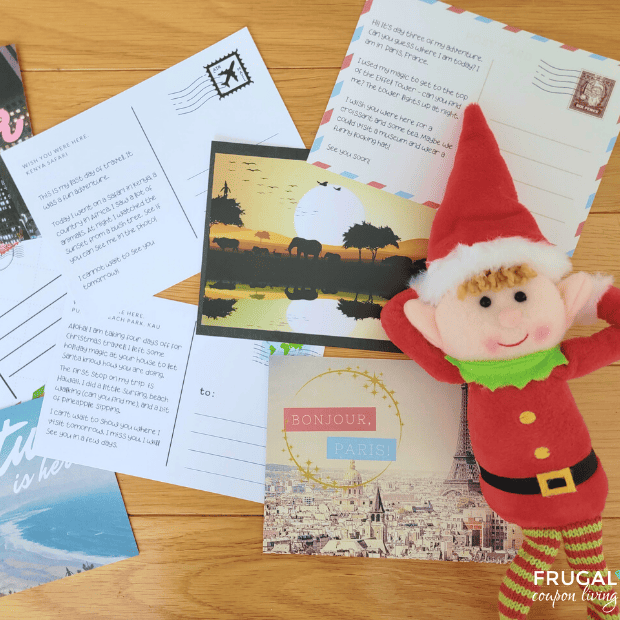 Elf on the Shelf Postcard