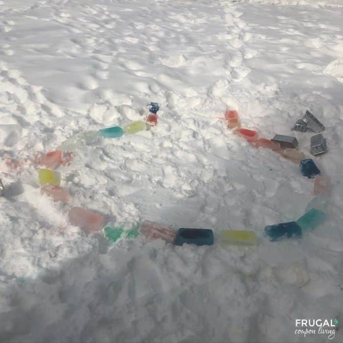 DIY Igloo Spiral Circle Base