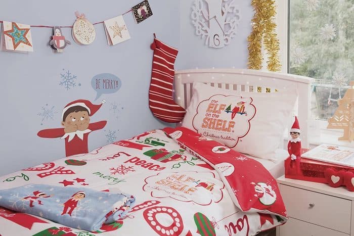 Elf on the Shelf Bedding