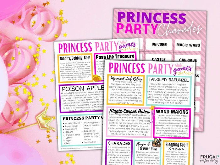 Princess Party Games